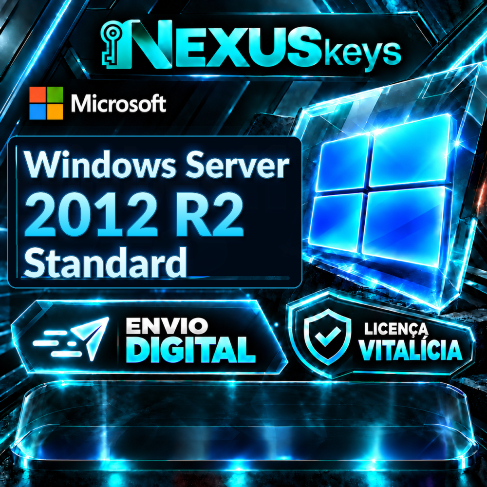 Windows Server 2012 R2 Standard - Licença Digital - ESD