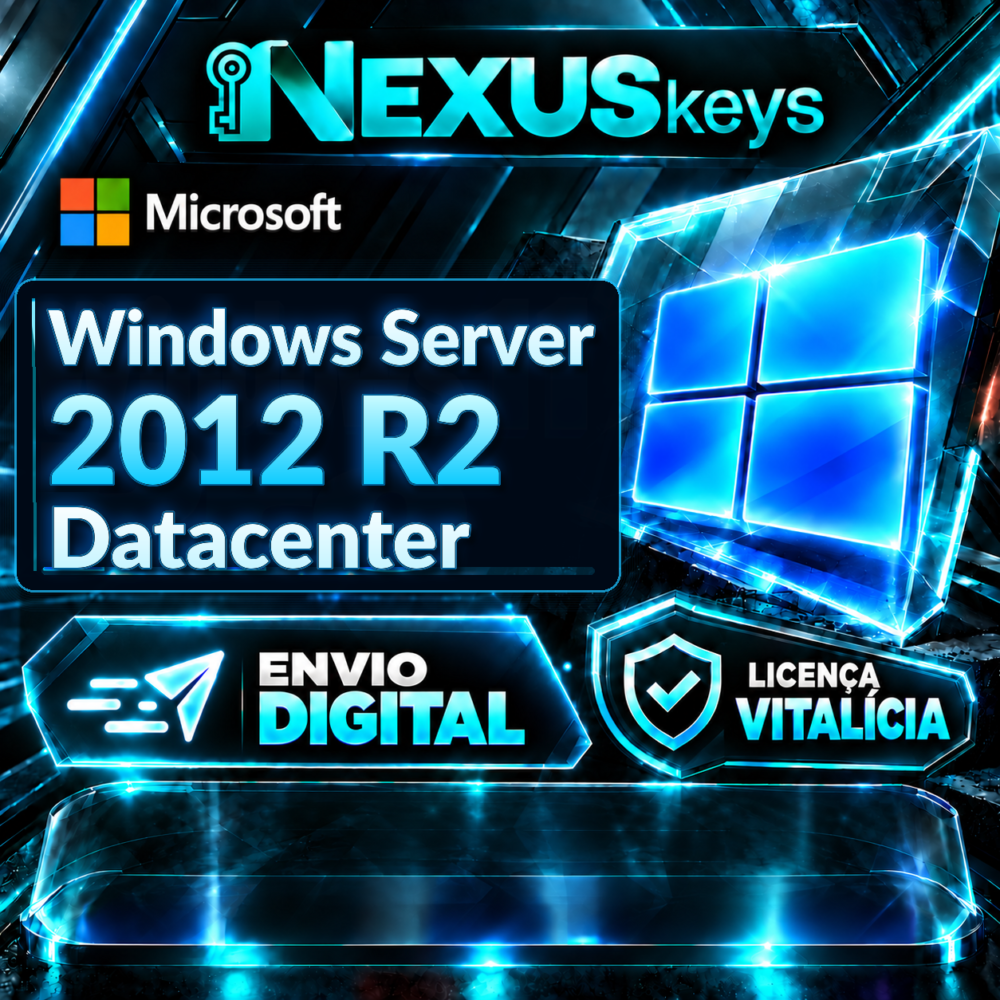 Windows Server 2012 R2 Datacenter - Licença Digital - ESD