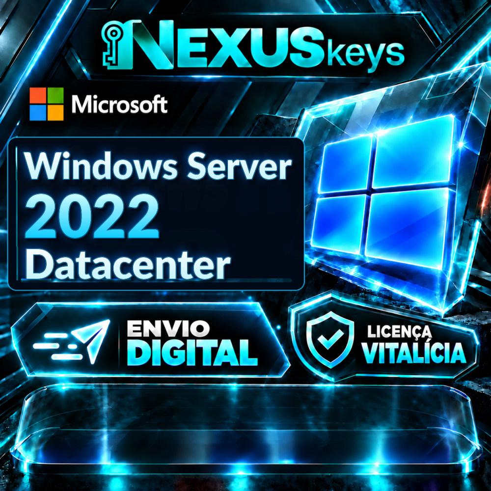 Windows Server 2022 Datacenter - Licença Digital - ESD