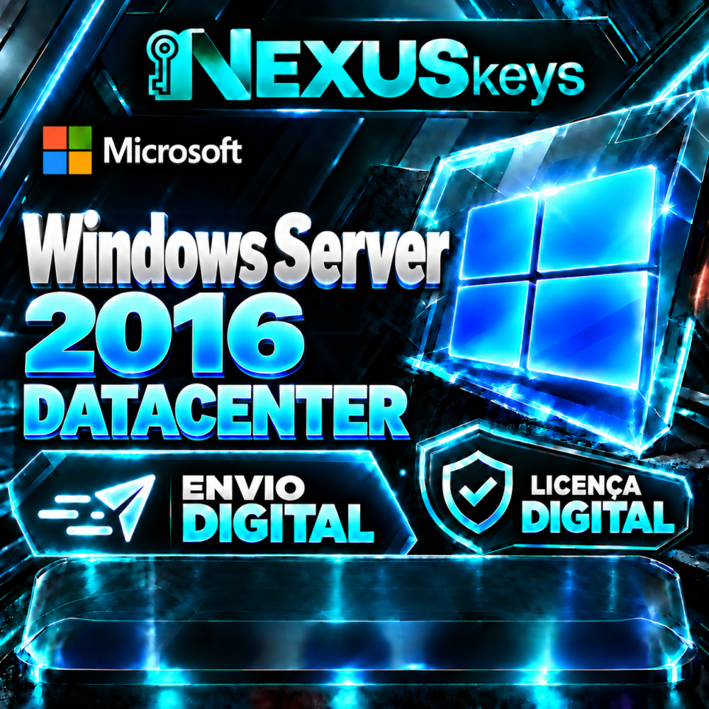 Windows Server 2016 Datacenter - Licença Digital - ESD