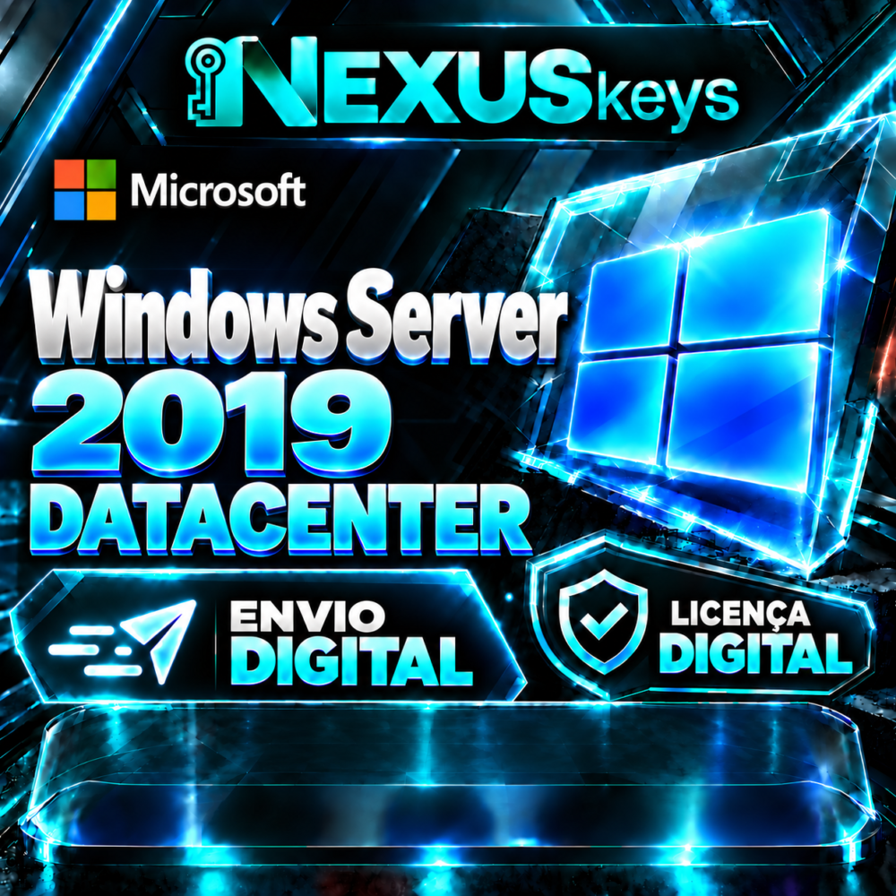 Windows Server 2019 Datacenter - Licença Digital - ESD