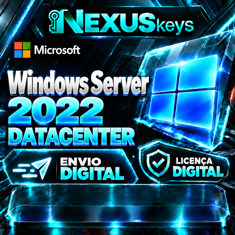Windows Server 2022 Datacenter - Licença Digital - ESD