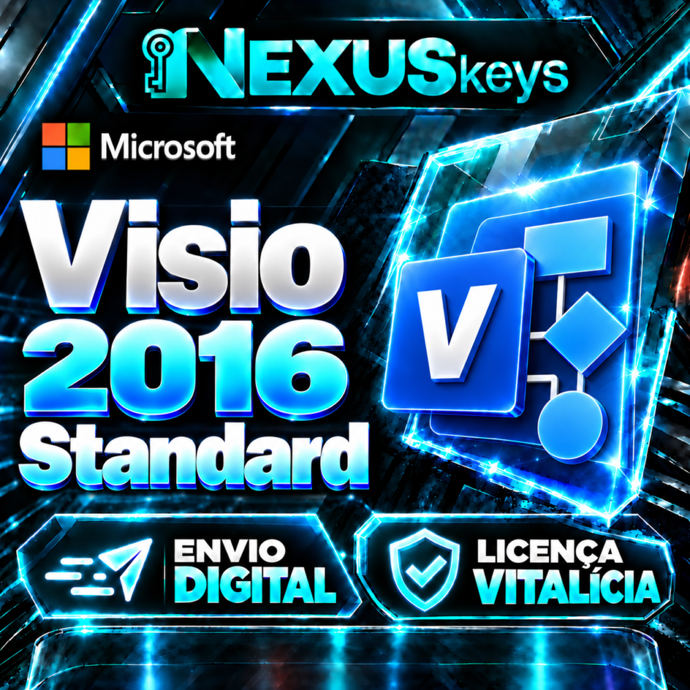 Visio 2016 Standard - Licença Digital - ESD
