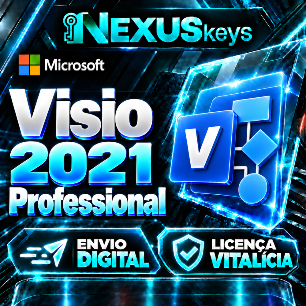 Visio 2021 Professional - Licença Digital - ESD