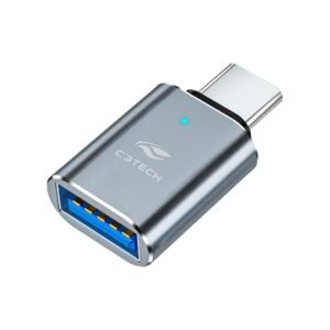 Adaptador C3Tech OTG USB-A Para USB-C - OTG-20