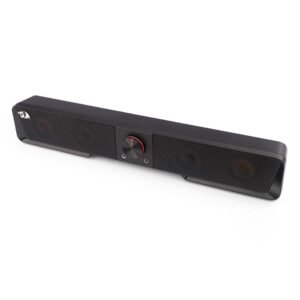 Soundbar Gamer Redragon Orpheus 2.0 Preta Led Vermelho - GS550
