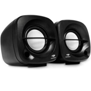 Caixa de Som C3Tech Compacto Speaker 2.0 3W - SP-301BK