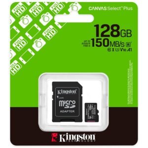 Cartão de Memória Adata 128GB Micro SD + Adaptador - AUSDX128GUICL10A1-RA1