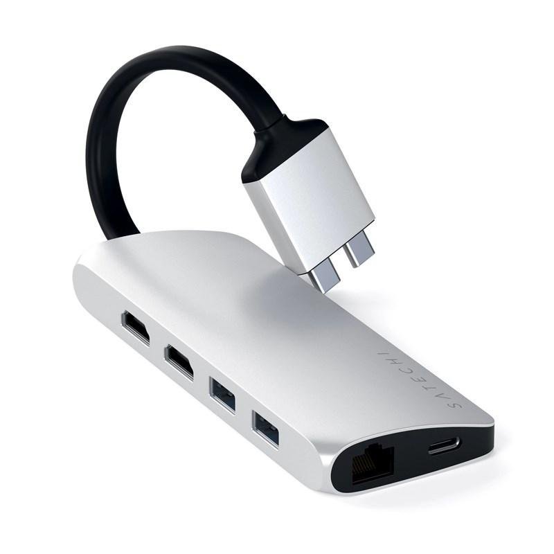 HUB USB-C 3.0 HDMI 4 Portas C3Tech Prata - HU-D50GY