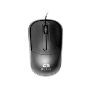 Mouse C3Tech USB 1000DPI Preto - MS-26BK