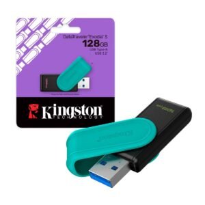 Pen Drive Kingston 128GB DataTraveler Exodia Onyx USB 3.2 Preto - DTXON/128GB
