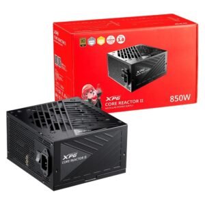 FONTE 850W 80 PLUS GOLD XPG KYBER, ATX 3.1, BLACK - KYBER850G-BKCBR