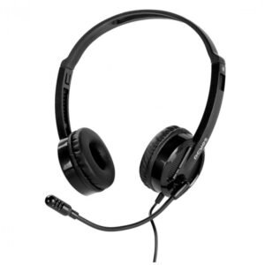Headset PcYes Office HB500 Drive 30mm C/Cabo USB - Preto