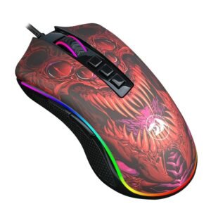 Mouse Gamer Akko AG325 Dragon Ball Z Super Saiyajin Blue 12400 DPI 6 Botões