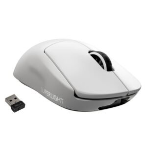 Mouse Logitech Gamer G705 RGB Lightspeed Wireless, Branco - 910-006366