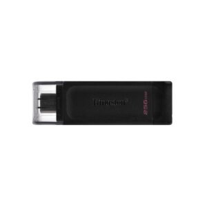 Pen Drive Kingston 128GB DataTraveler 70 USB-C 3.2 Preto - DT70/128GB