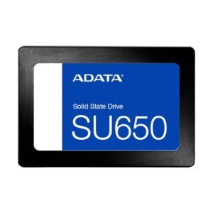 SSD 480GB ADATA SU650, 2.5', SATA III 6GB/S, LEIT 520MB/S, GRAV 450MB/S - ASU650SS-480GT-R