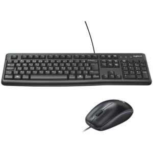 Kit Teclado e Mouse Logitech MK120 Desktop - 920-004429