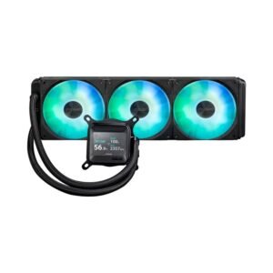WATER COOLER 360MM NZXT KRAKEN PLUS, RGB, DISPLAY LCD, BLACK - RL-KR360-B2