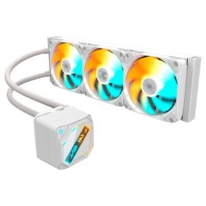 WATER COOLER 360MM COOLER MASTER MASTERLIQUID 360 ATMOS, RGB, WHITE - MLX-D36M-A25PZ-RW